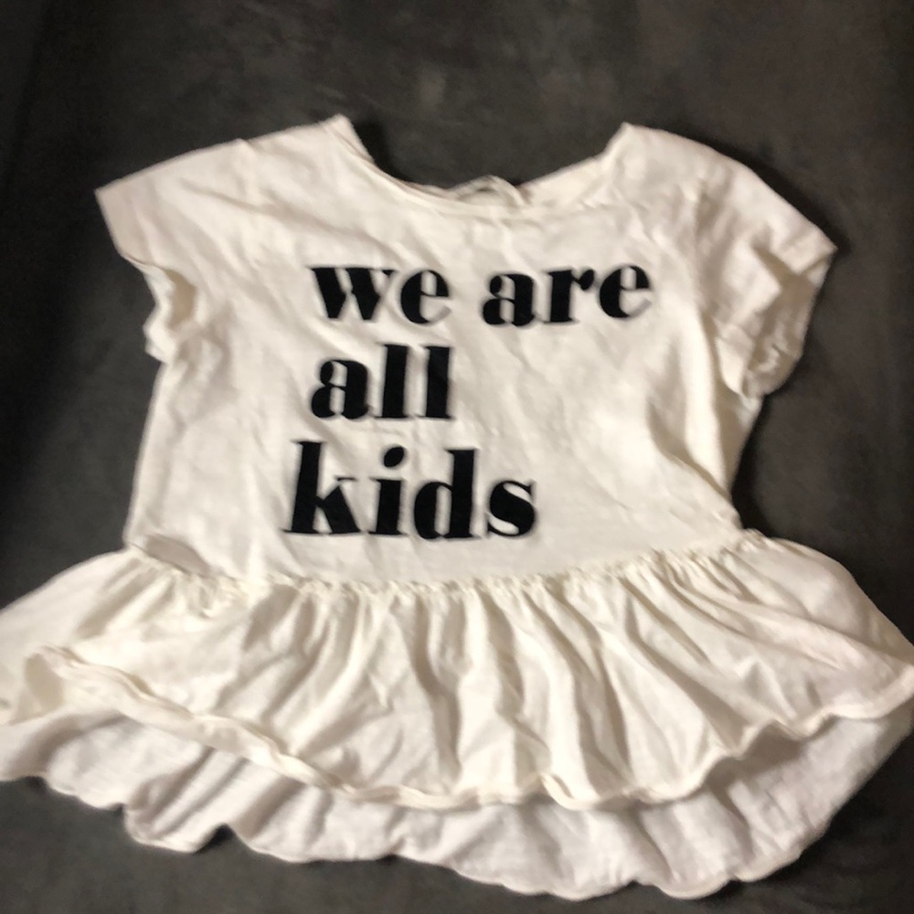 White blouse t shirt